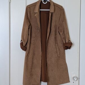 T Tahari Women's Tan Coat